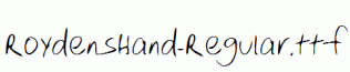 RoydensHand-Regular.ttf