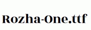Rozha-One.ttf