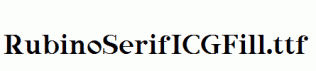 RubinoSerifICGFill.ttf