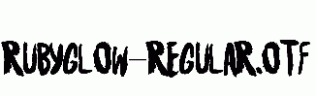 RubyGlow-Regular.otf