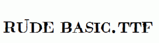 Rude-Basic.ttf