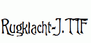 Rugklacht-J.ttf