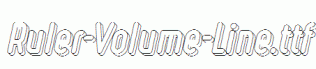 Ruler-Volume-Line.ttf