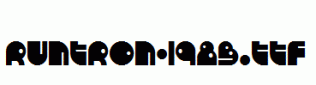 RunTron-1983.ttf