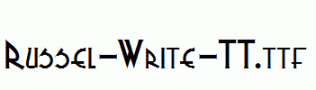 Russel-Write-TT.ttf