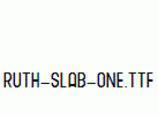 Ruth-Slab-One.ttf
