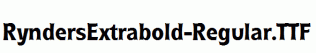 RyndersExtrabold-Regular.ttf