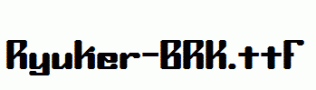 Ryuker-BRK.ttf