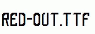 red-out.ttf