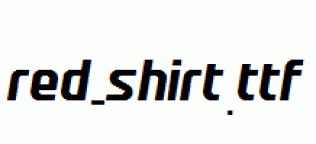 red-shirt.ttf