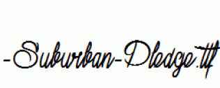 Suburban-Pledge.ttf