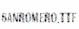 SANROMERO.ttf