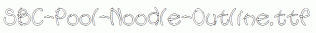 SBC-Pool-Noodle-Outline.ttf