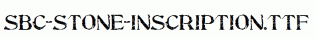 SBC-Stone-Inscription.ttf