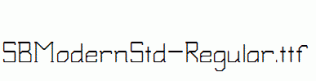 SBModernStd-Regular.ttf
