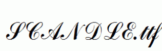 SCANDLE.ttf
