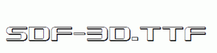 SDF-3D.ttf