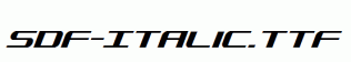 SDF-Italic.ttf