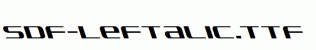 SDF-Leftalic.ttf