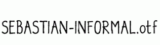SEBASTIAN-INFORMAL.otf