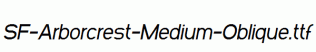 SF-Arborcrest-Medium-Oblique.ttf