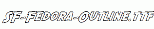 SF-Fedora-Outline.ttf