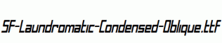 SF-Laundromatic-Condensed-Oblique.ttf