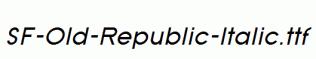 SF-Old-Republic-Italic.ttf