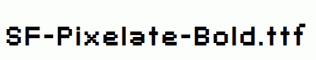 SF-Pixelate-Bold.ttf