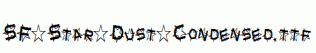 SF-Star-Dust-Condensed.ttf