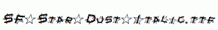 SF-Star-Dust-Italic.ttf