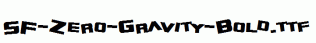 SF-Zero-Gravity-Bold.ttf