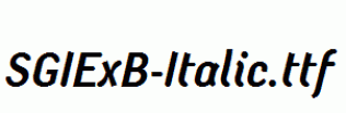 SGIExB-Italic.ttf