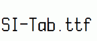 SI-Tab.ttf