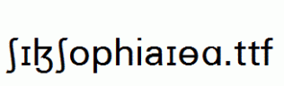 SILSophiaIPA.ttf