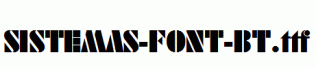 SISTEMAS-FONT-BT.ttf