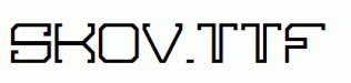 SKOV.ttf