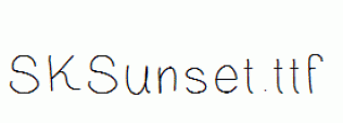 SKSunset.ttf