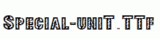 SPECIAL-UNIT.ttf