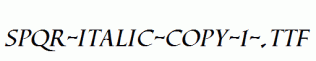SPQR-Italic-copy-1-.ttf