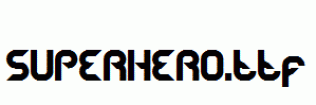 SUPERHERO.ttf