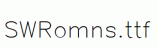 SWRomns.ttf
