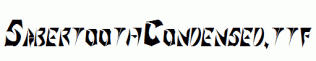 SabertoothCondensed.ttf