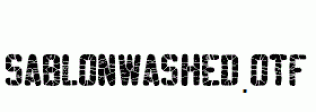 SablonWashed.otf