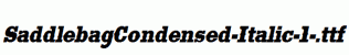 SaddlebagCondensed-Italic-1-.ttf