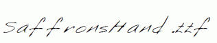 SaffronsHand.ttf