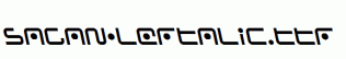 Sagan-Leftalic.ttf