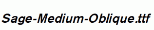 Sage-Medium-Oblique.ttf