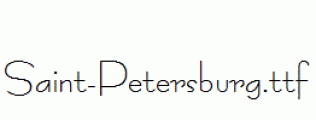 Saint-Petersburg.ttf