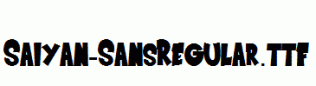 Saiyan-SansRegular.ttf